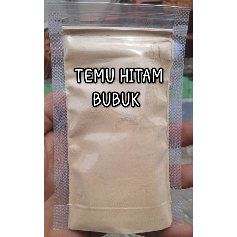 

TEMU HITAM / TEMU IRENG BUBUK Original - Kemasan POUCH isi 50 gram (Curcuma Aeruginosa)