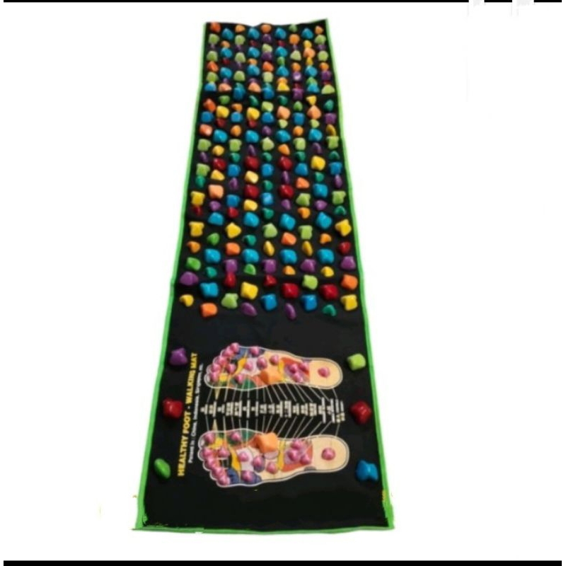 Matras Healthy Foot Mat Pijat Refleksi Kaki / Akupuntur Mat Kaki - Alat Kesehatan Terapi Pria dan Wa