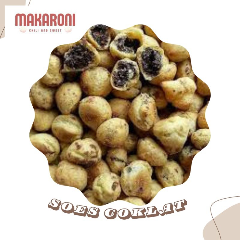 

Snack Soes Coklat Sus Kering Cemilan Manis