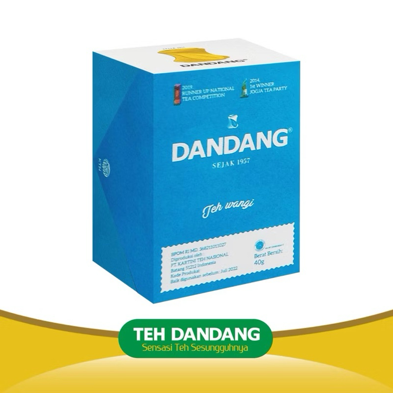 

Teh dandang Biru isi 40gr (1slop isi 10pcs)