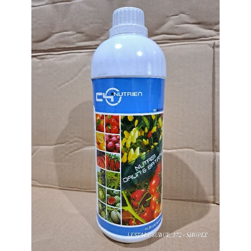 C4 Nutrien (Nutrisi Daun dan Batang) 1 Liter Halbanero
