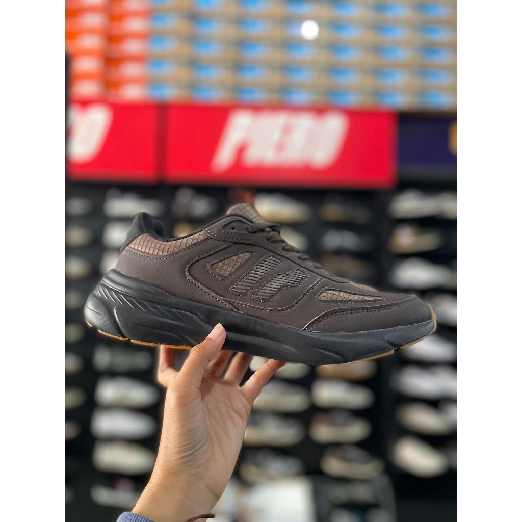 Piero Joger V54 PRM Chestnut/Black - Sepatu Casual Original Piero