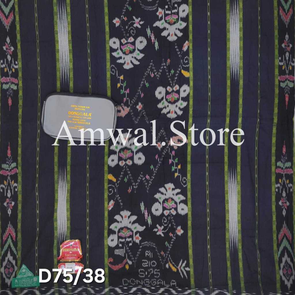 Sarung DONGGAL S75 // ORI Sarung Donggala S75 // Sarung Donggala Mewah Terjangkau
