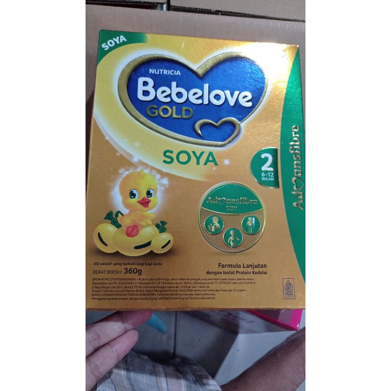 

SUSU BEBELOVE SOYA 6-12 bulan 360 gram