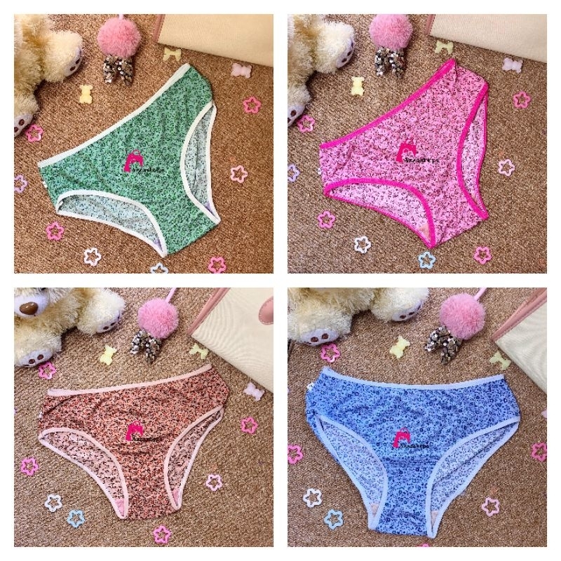 (COD) CELANA DALAM WANITA 6PCS (1/2 lusin)