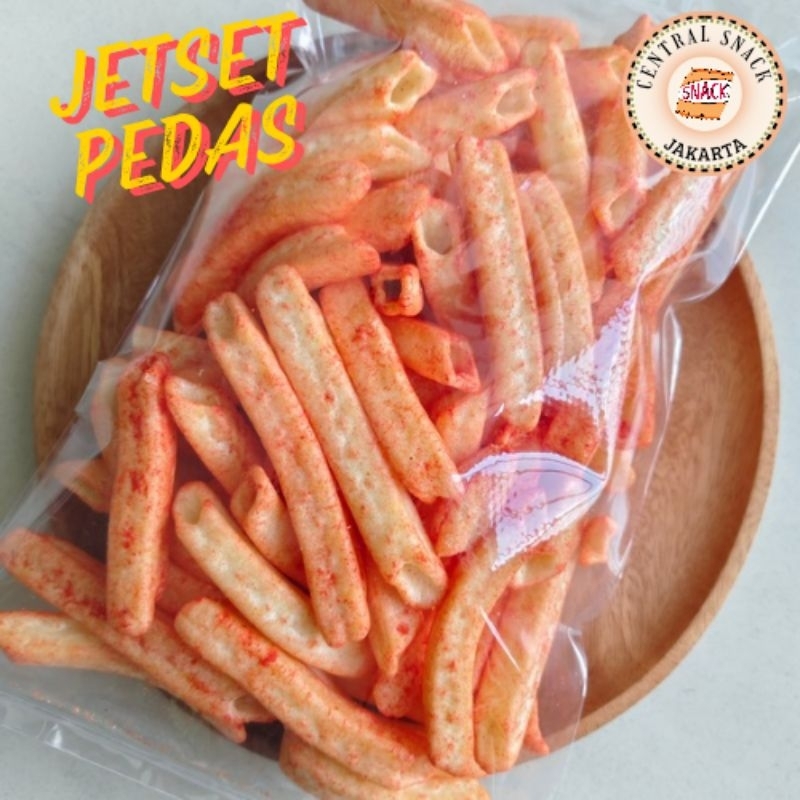 

[Ready Stock] Jetset Pedas premium 100 gr snack cemilan jajanan murah