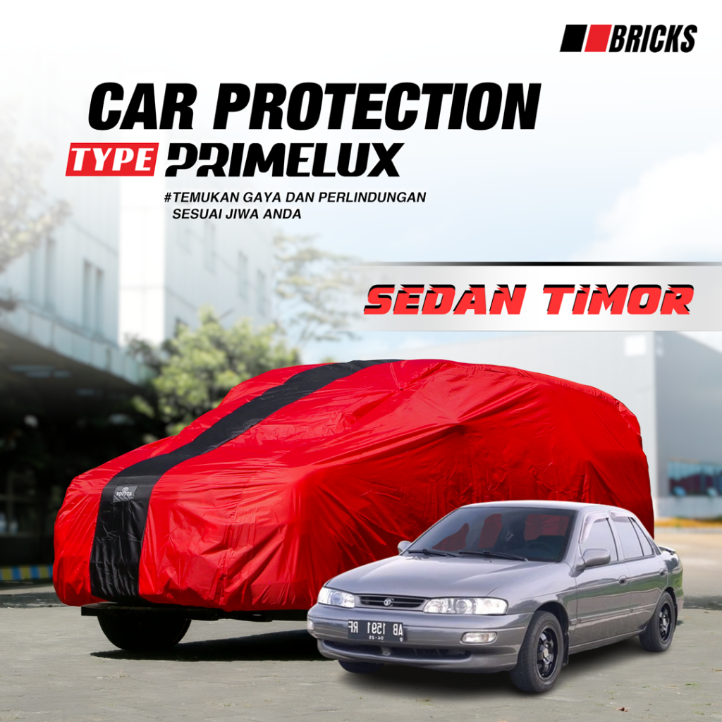 PREMIUM TIMOR Cover Mobil TIMOR / Sarung Mobil Sedan TIMOR Premium