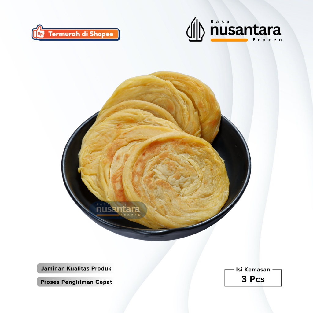 

Roti Maryam isi 3 Pcs Rasa Cokelat & Original