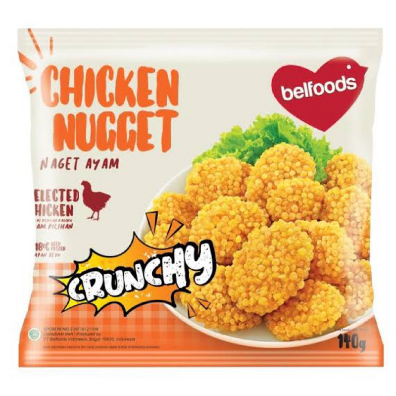

Belfood Crunchy Nugget 140gr