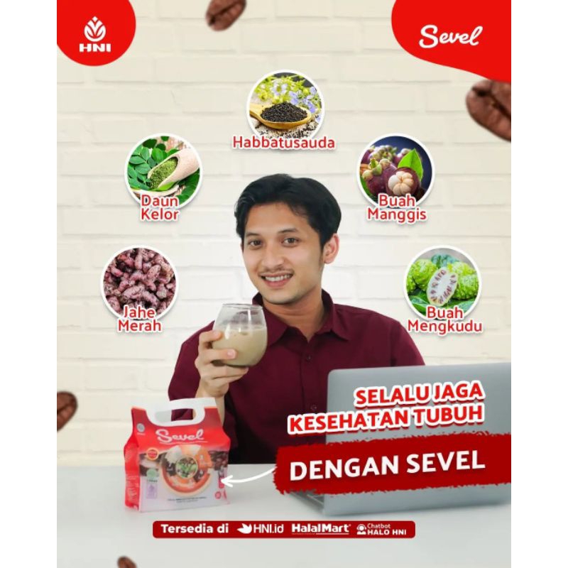 

Kopi Sevel HNI 7 Elemen Herbal