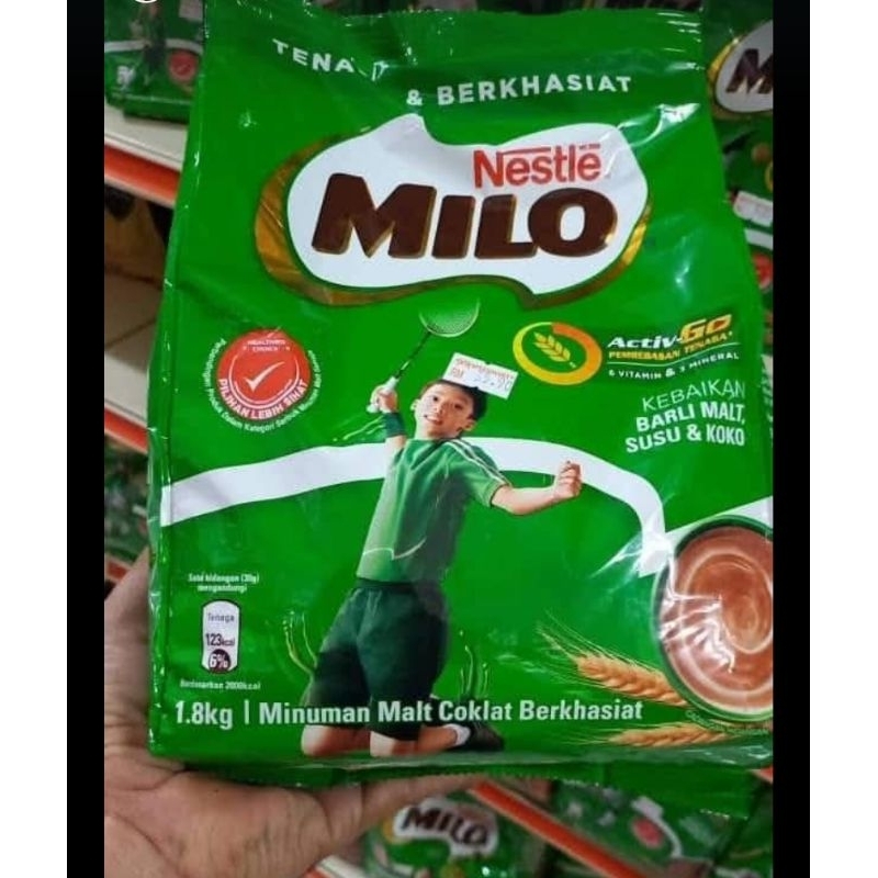 

READY STOK Milo 1.8 kg ori malaysia / milo 1.8kg malaysia