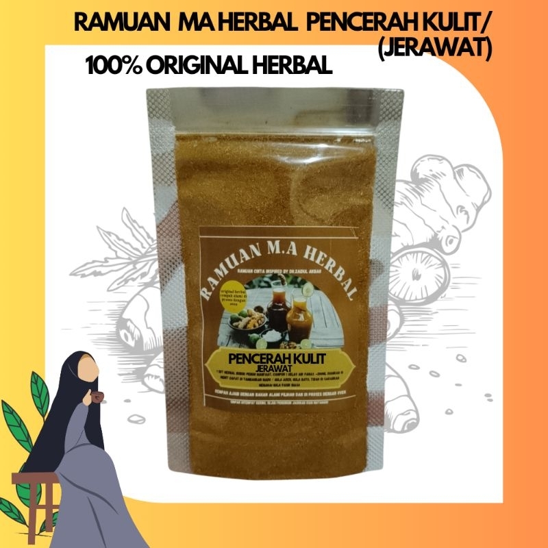 

Ramuan MA herbal PENCERAH KULIT/JERAWAT 100%original rempah tanpa pengawet