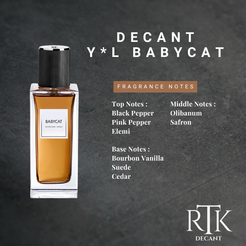 Decant parfum YSL BABYCAT for unisex