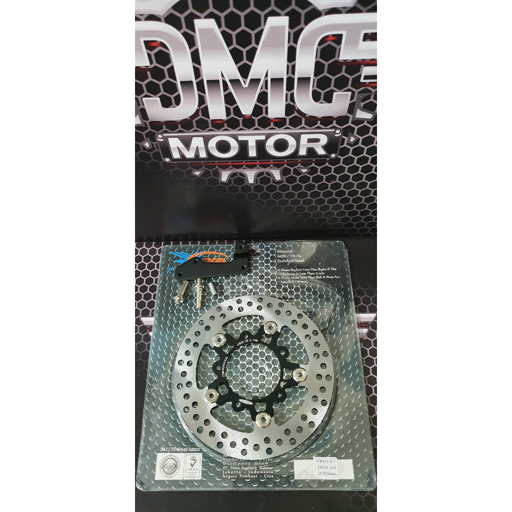 Disk Brake Piringan Cakram PSM 220 Mm Lubang 5 New Vario 150