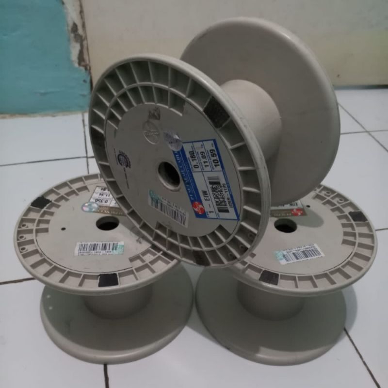 Klosan Bobin Besar Plastik Rollan Size Gulungan Kabel Kawat