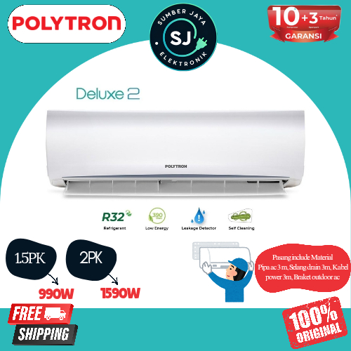 AC Polytron Deluxe 2 PAC12VH / PAC18VH 1.5PK / 2PK AC Deluxe 2 Polytron