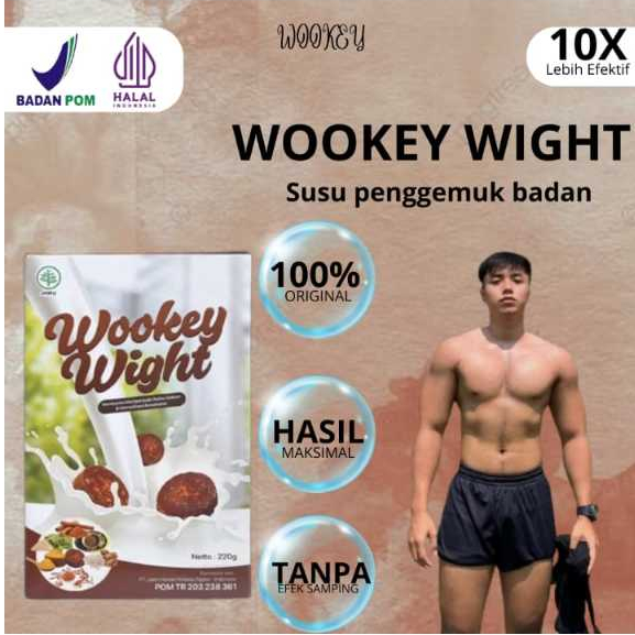 

Wookey Weight - Susu Penambah Berat Badan TERLARIS BPOM TANPA EFEK SAMPNG