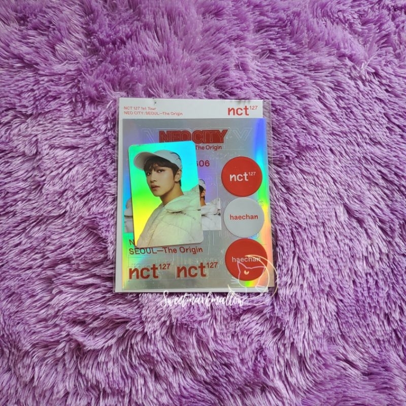 READY HOLO DECO STICKER SET NCT 127 HAECHAN SEALED NEO CITY SEOUL THE ORIGIN