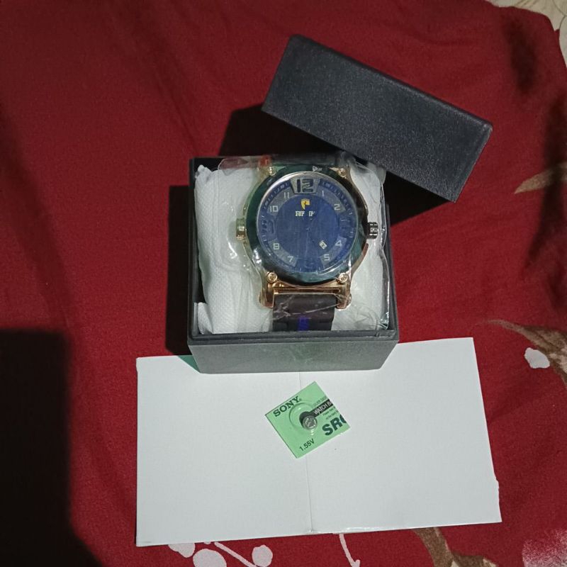 jam tangan pria scuderia ferrari black-blue