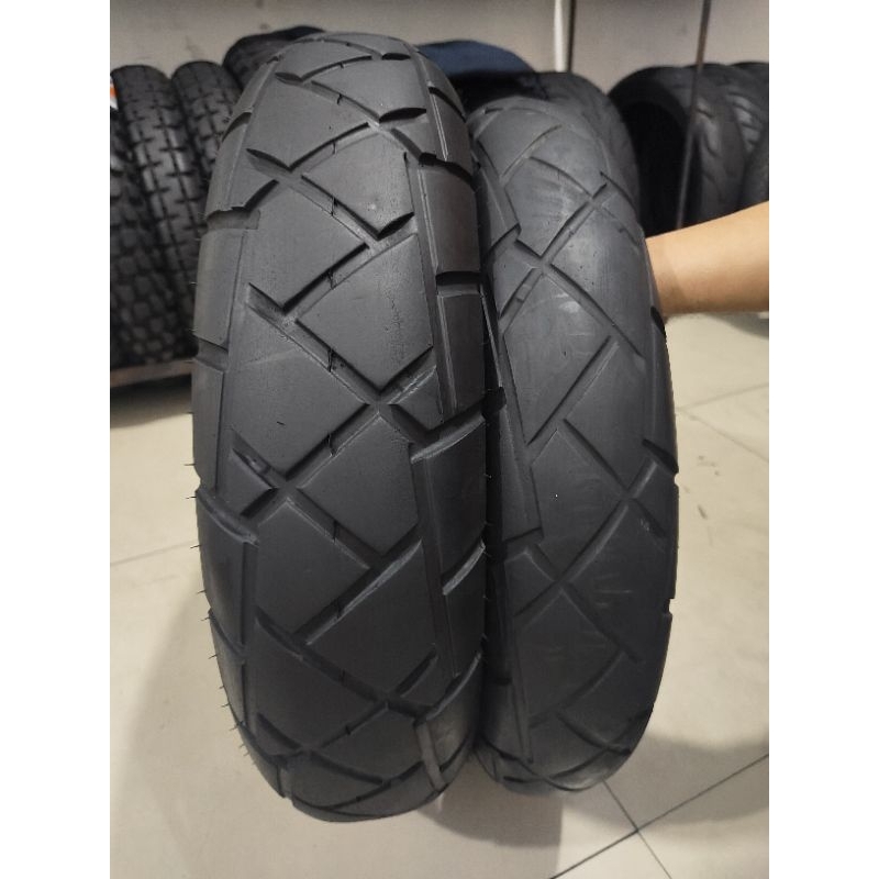 SEPASANG COPOTAN BAN IRC TRAIL WINNER UKURAN 110/70 & 140/70 RING 17 TUBELESS