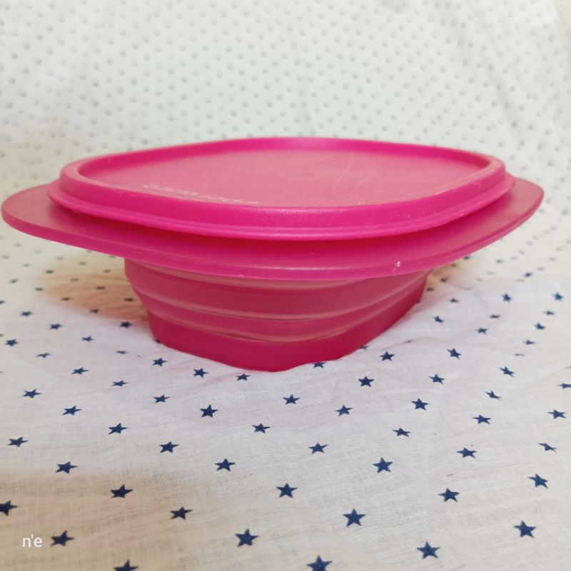 Tupperware misting cuci gudang bisa dilipat kondisi baru tp tdk mulus