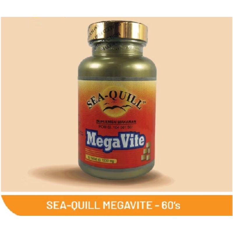 Seaquill MegaVite isi 60 Tablet
