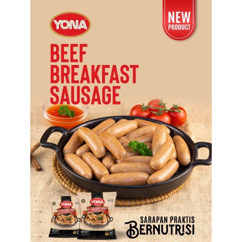 

Yona Beef Breakfast Sausage 450 gram