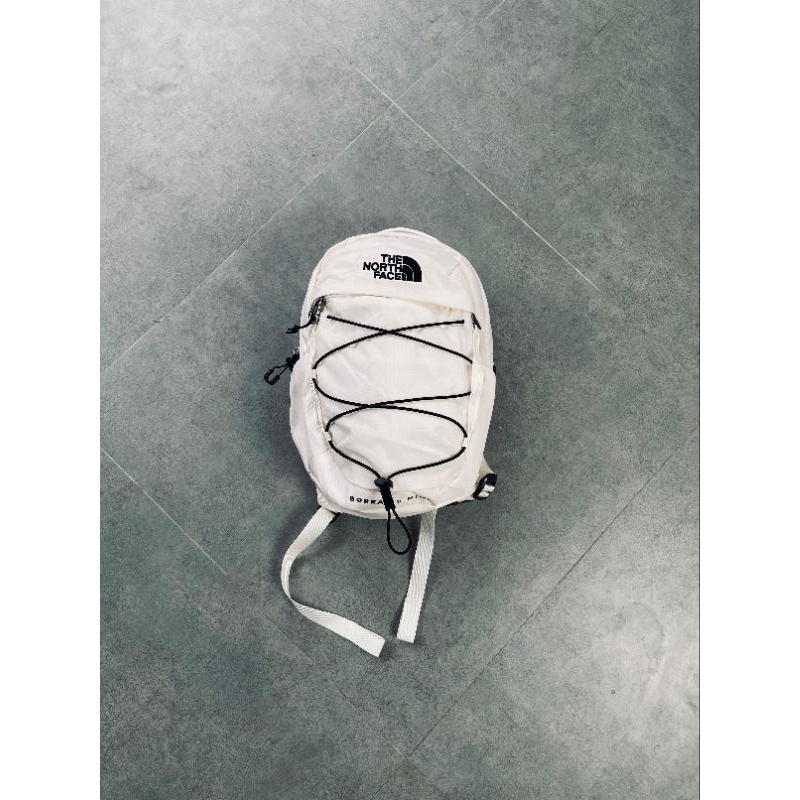 Tas Mini , The North Face Borealis Backpack White Gardenia 10L 100%Original