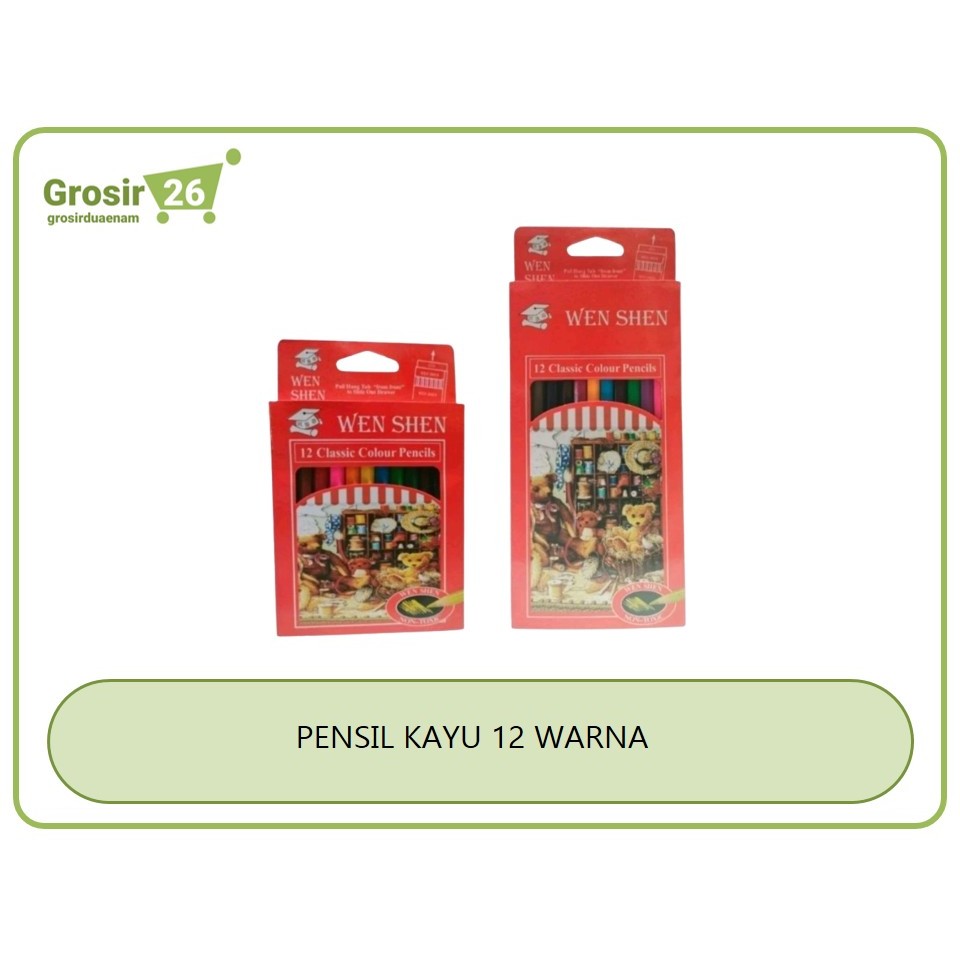 

(1 SET) PENSIL WARNA ISI 12 WARNA KLIR KAYU 12 WARNA PENDEK PANJANG