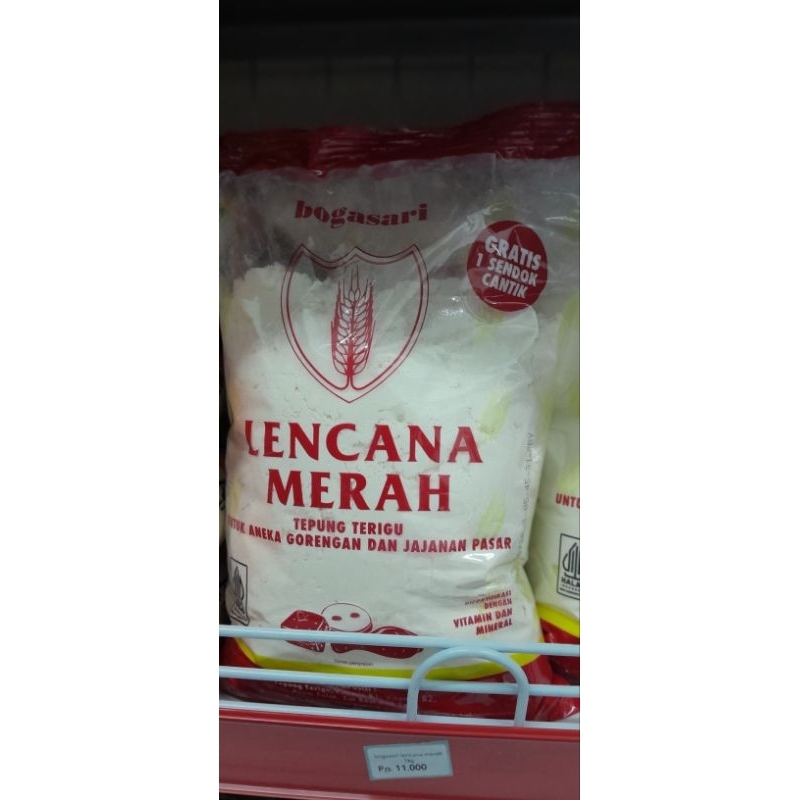 

TEPUNG TERIGU LENCANA MERAH 1KG