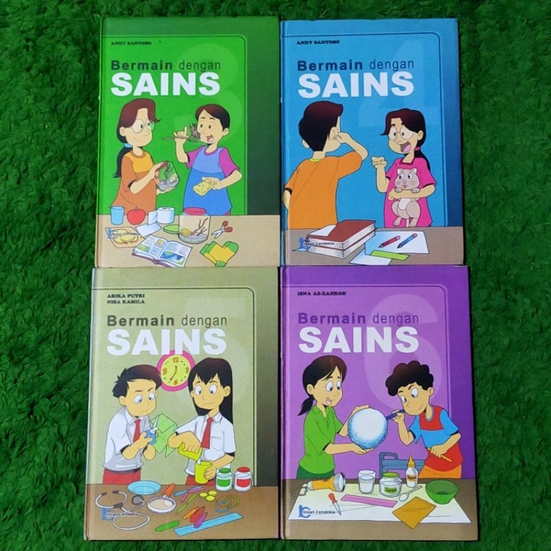 ORIGINAL BUKU ENSIKLOPEDIA PENGETAHUAN BERMAIN DENGAN SAINS JILID 3 4 5 6