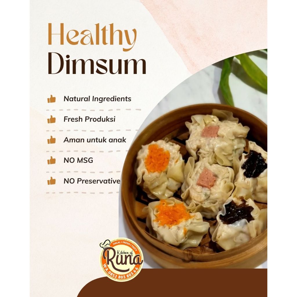 

Healthy Dimsum Frozen NO MSG Tanpa Bahan Pengawet
