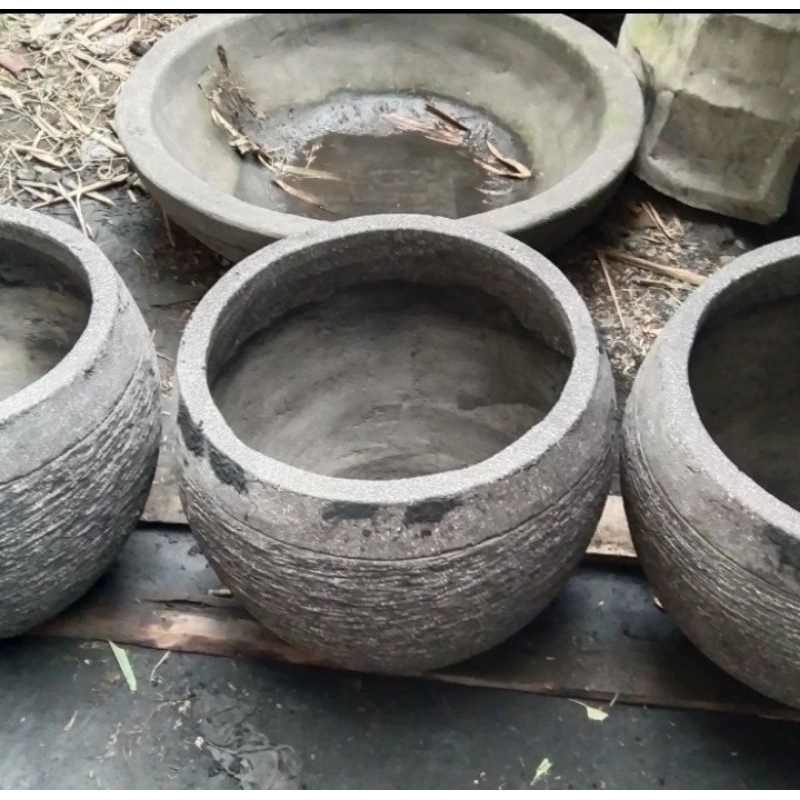 POT BATU BESAR MODEL CETAK