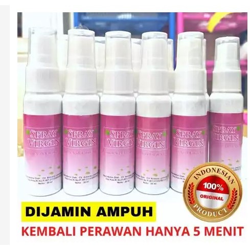 [ SPRAY VIRGIN ] Perapat Pengharum Kewanitaan Aman Alami Original