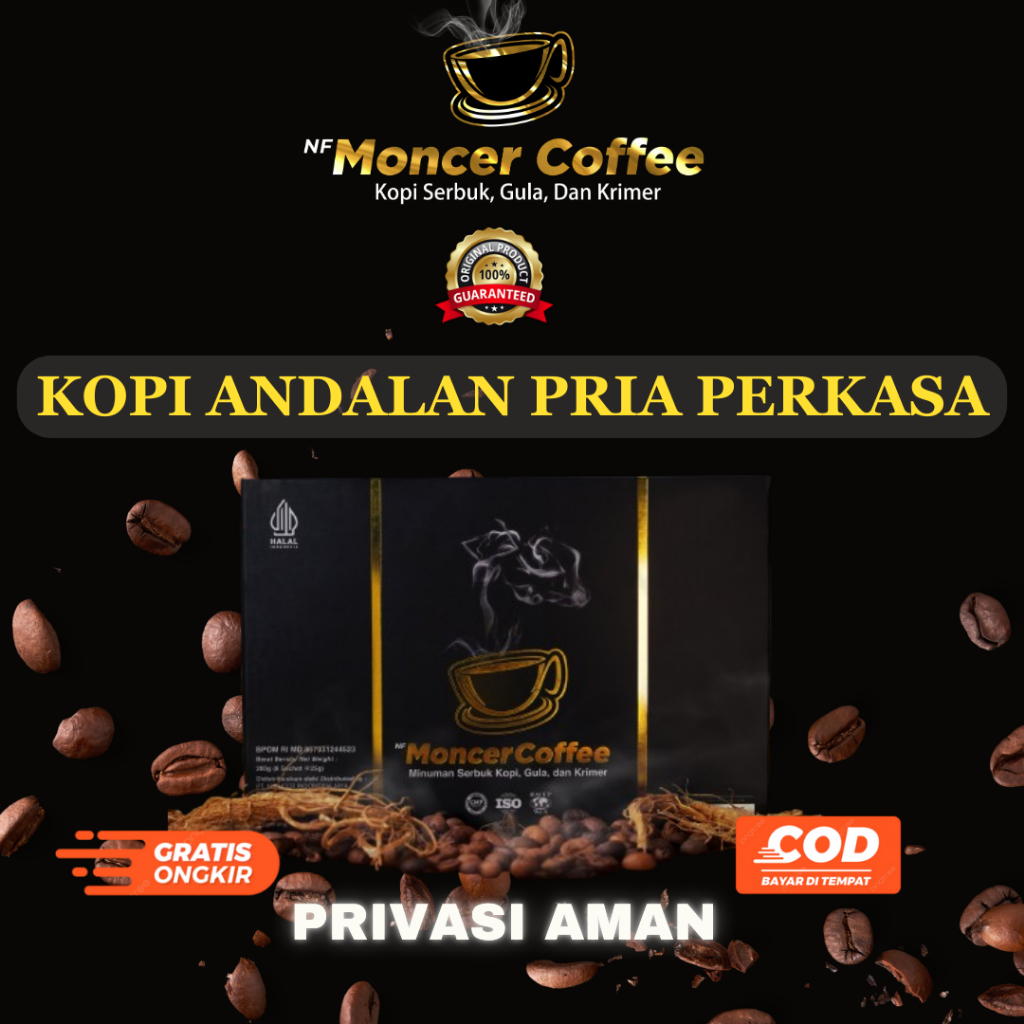 

NF MONCEERR COFFEE Original Kopi Stamina Pria Kuat Tahan Lama Semangat Kuat Seharian Rasakan Bedanya