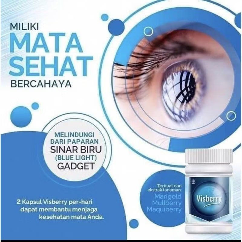 Visberry - Mengatasi Masalah Pada Mata HWI Original BPOM