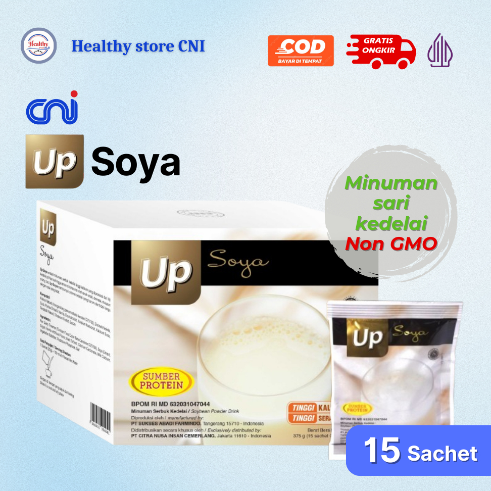 

CNI Up Soya Susu Kedelai Minuman Tinggi Kalsium untuk kepadatan tulang