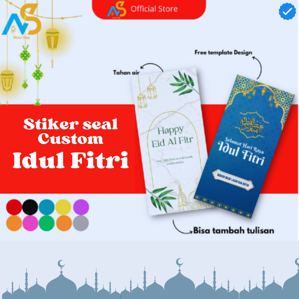 

Stiker Segel Idul Fitri-[Banyak Motif] - Seal Box Packaging Segel Hampers Lebaran Idul Fitri - Stiker Segel Hampers ied - Idul Fitri - Ramadan-Puasa - Hari Raya - Stiker Dus Lebaran - Stiker - Stiker Ucapan