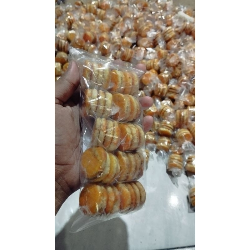 

Kue Kering Pia Kacang Mini isi 40 biji/pack Gurih Renyah & Enak