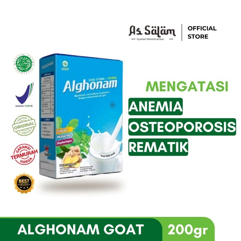 

Susu Kambing Etawa Al Ghonam 100% Herbal untuk Kecerdasan Anak - 200 gram