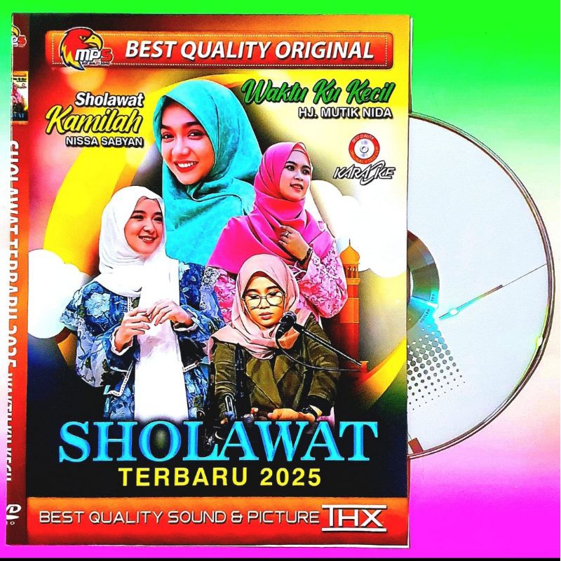 Kaset Mp5 Video Lagu Sholawat Terpopuler Terlaris Terbaru - Kaset Mobil Video Musik Sholawat