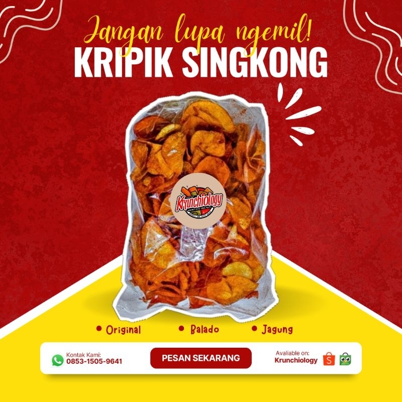 

Kripik Singkong Original Renyah