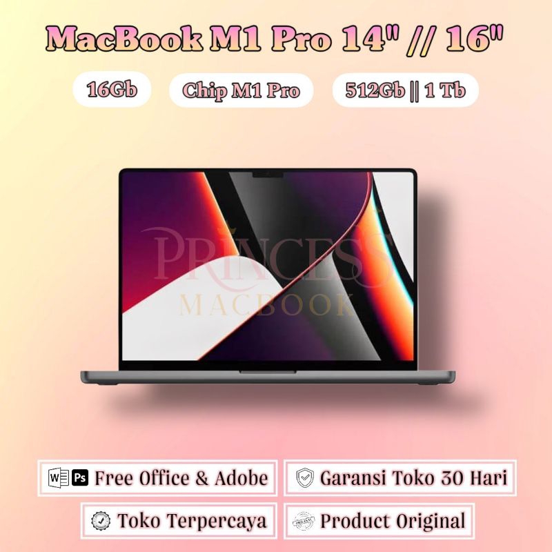 BEST PRICE MACBOOK M1 PRO 2021 14INCH // 16INCH SECOND ORIGINAL