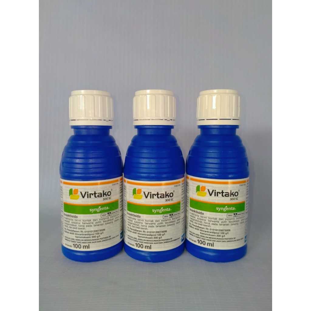 Insektisida Virtako 300 SC 100 ml Klorantraniliprol Tiametoksam