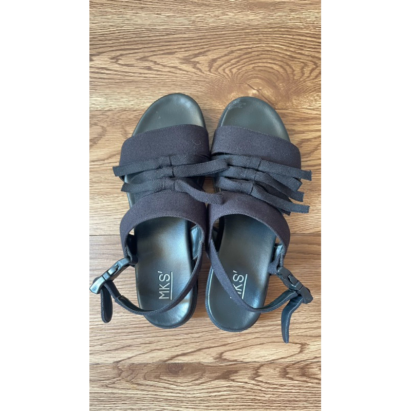 Preloved MKS Eribbon Sandal Black