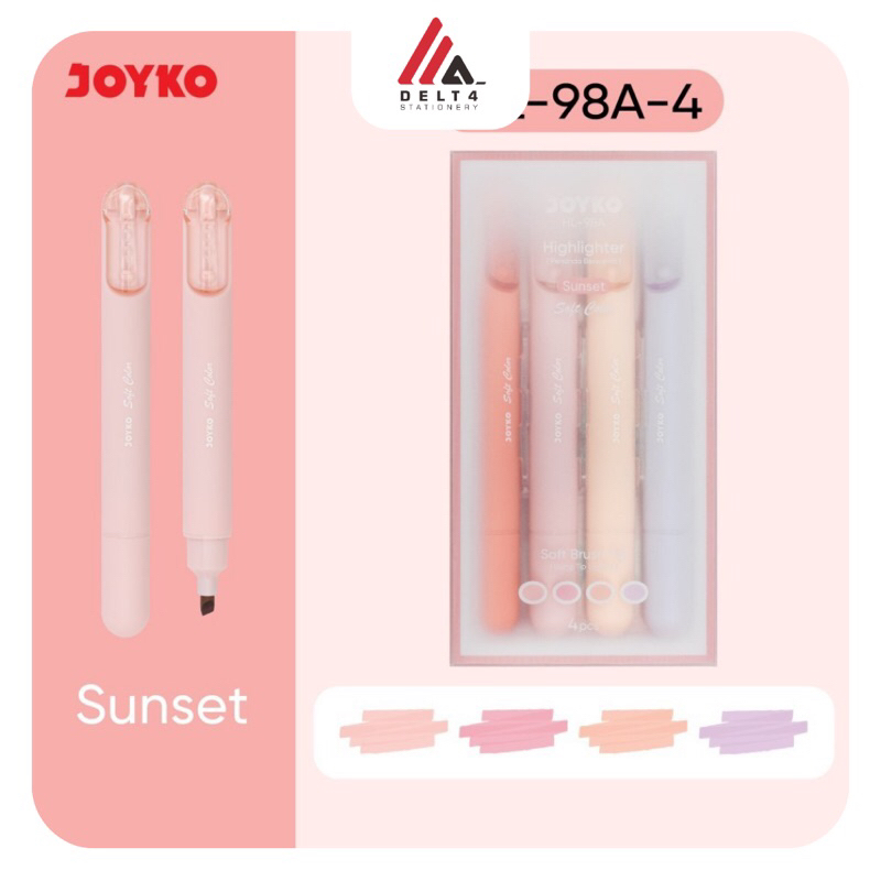 

Joyko Highlighter Set HL-98A B C