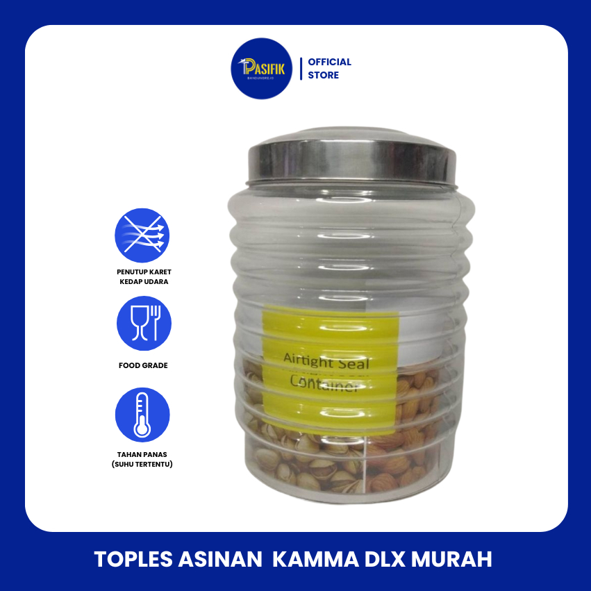 TOPLES KACA DLX KAMMA SEAL / TOPLES ASINAN/ TOPLES KACA