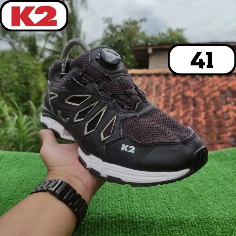sepatu gunung K2 Lite Motion Black Boa 41