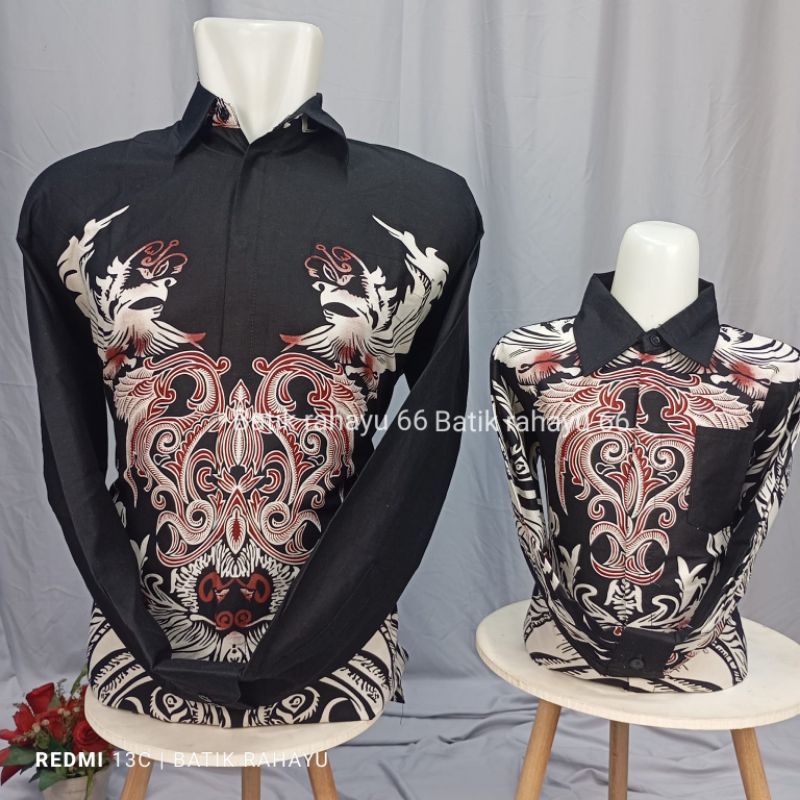 Baju batik ayah anak laki2 batik couple ayah dan anak