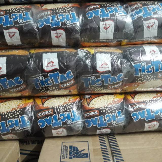 

DUA KELINCI SNACK PILUS TIC TAC SAPI PANGGANG PCK 16/14G ( 1 RENTENG SI 10 PCS)